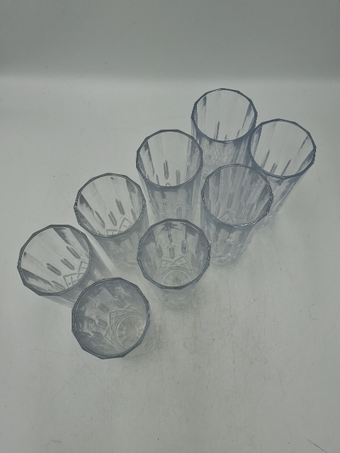 8 stk. cocktail drikke glas